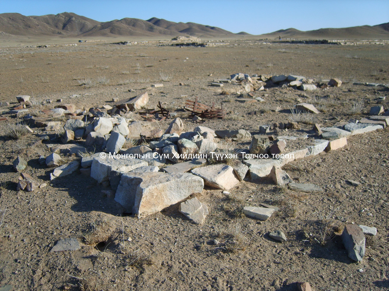 Баруун-Өмнөд хэсгийн жижиг дуганы туурь